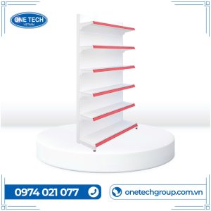 Kệ siêu thị 6 tầng đơn tôn liền