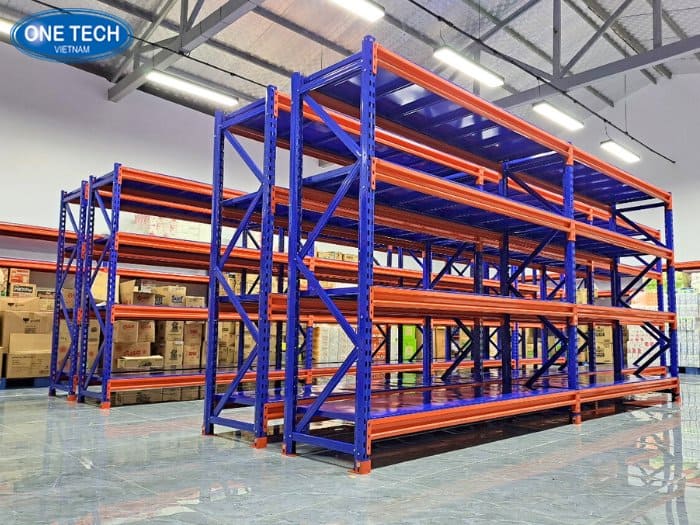 Kệ trung tải - Ứng dụng kho ngành gia dụng nhỏ đến vừa