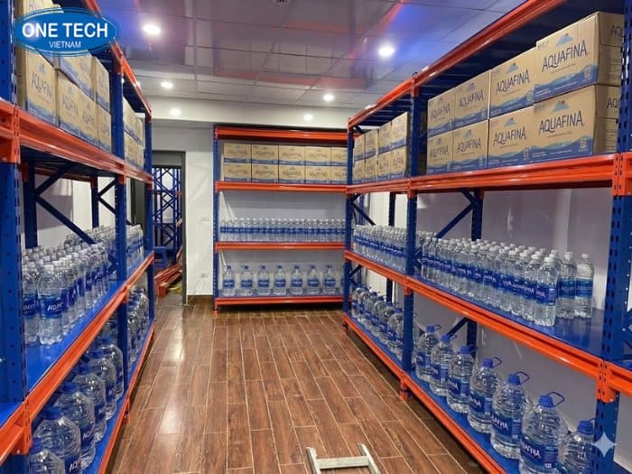 Kệ trung tải tích hợp trưng bày và lưu trữ