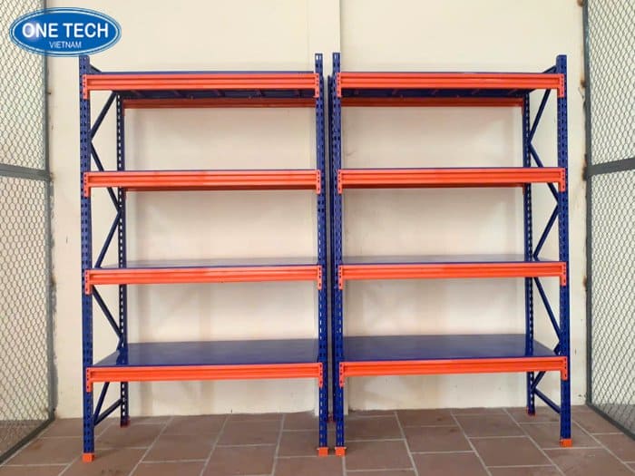 Kích thước kệ kho từ hạng nhẹ đến nặng 