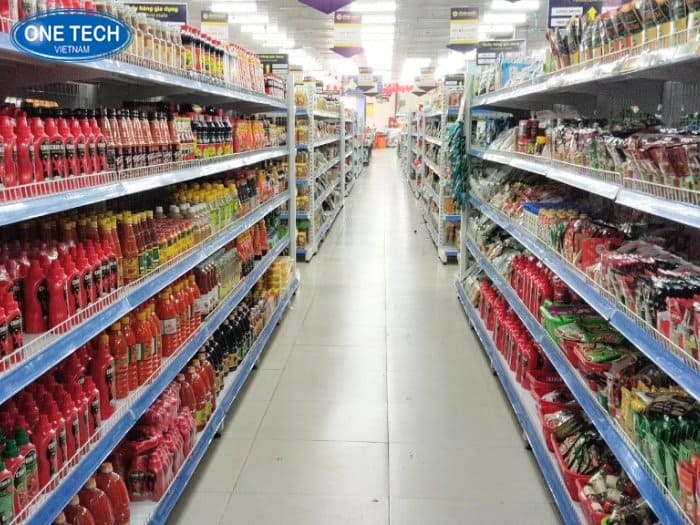 Dự án lắp đặt kệ cho Aloha Mall tại Thái Nguyên 11