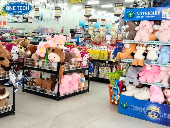 Dự án lắp đặt kệ cho Aloha Mall tại Thái Nguyên 13