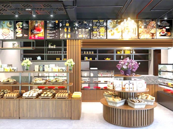 Mẫu thiết kế cửa hàng kinh doanh bánh ngọt nhỏ 18