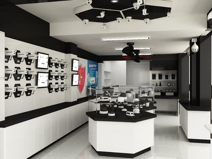 Mẫu thiết kế cửa hàng Camera dễ thi công 09