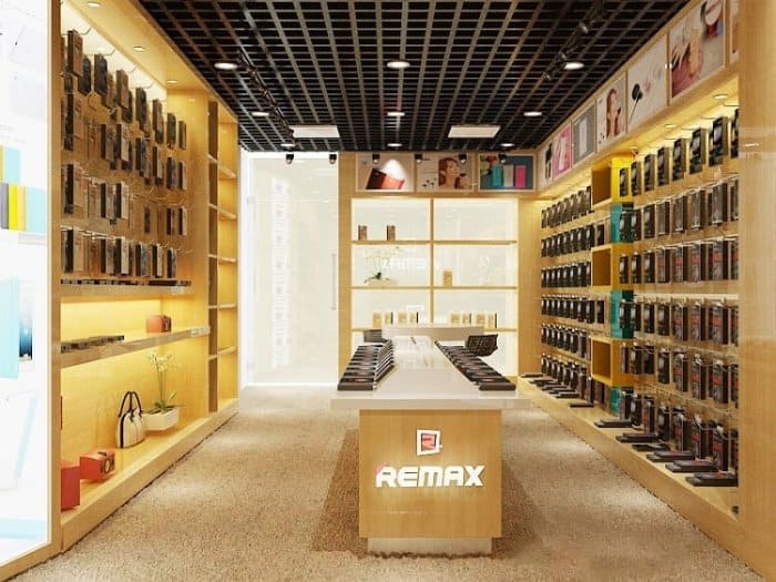 Mẫu thiết kế cửa hàng bán phụ kiện điện thoại 01 