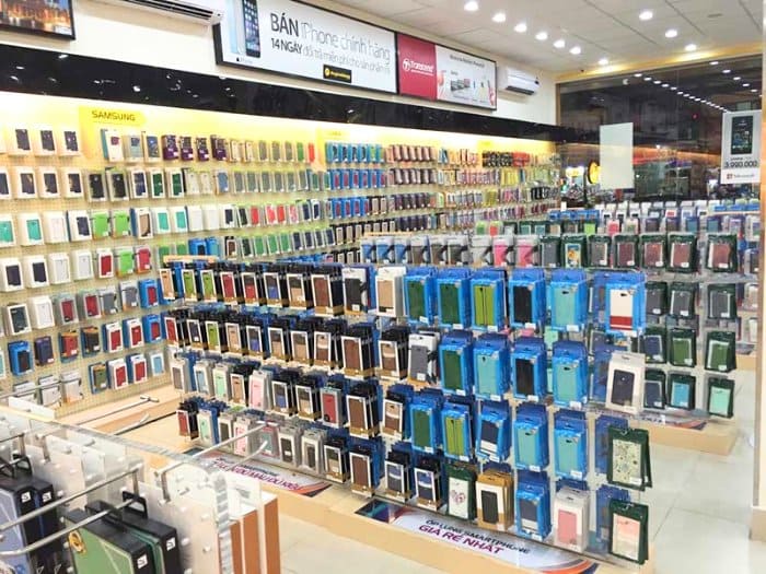 Mẫu thiết kế cửa hàng bán phụ kiện điện thoại 03