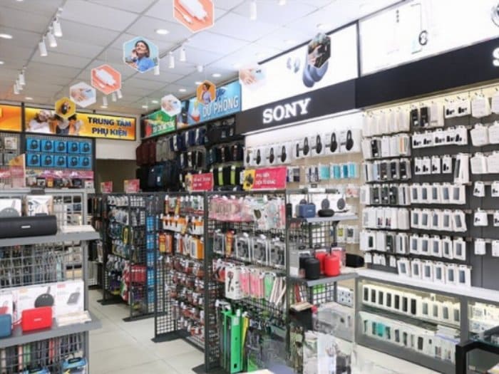 Mẫu thiết kế cửa hàng bán phụ kiện điện thoại 04