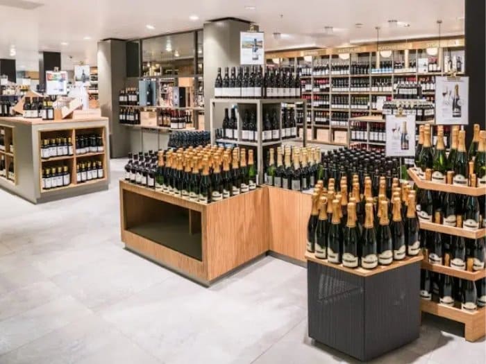 Mẫu thiết kế cửa hàng bán rượu 04