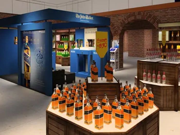 Mẫu thiết kế cửa hàng bán rượu 08