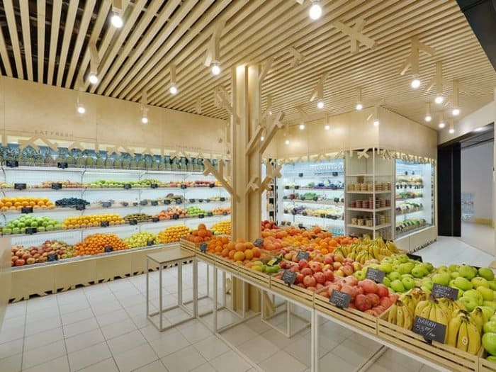 Mẫu thiết kế cửa hàng kinh doanh trái cây 16