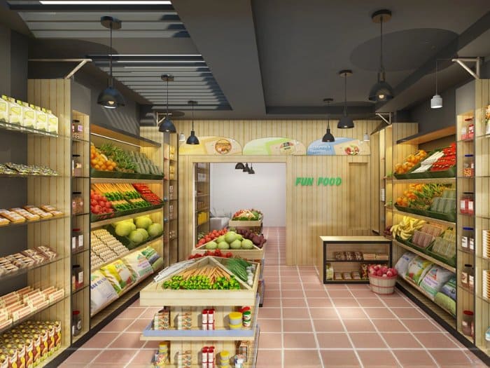 Mẫu thiết kế cửa hàng bán trái cây 19