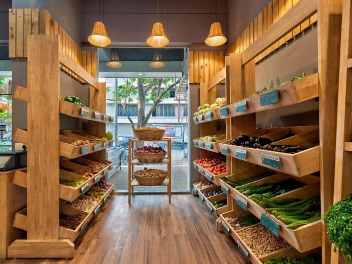 Mẫu thiết kế cửa hàng bán trái cây 22