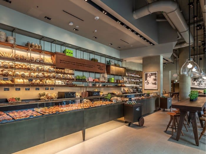 Mẫu thiết kế cửa hàng bán bánh ngọt nhỏ 04