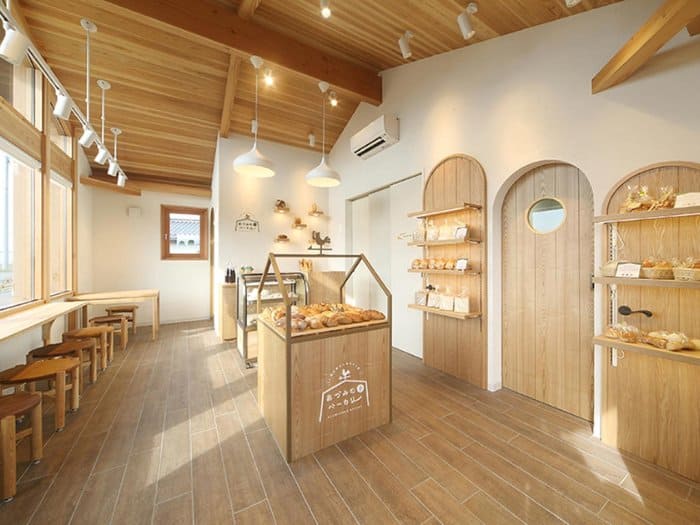 Mẫu thiết kế cửa hàng bán bánh ngọt nhỏ 06