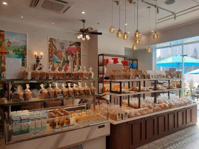 Mẫu thiết kế cửa hàng bán bánh ngọt nhỏ 10