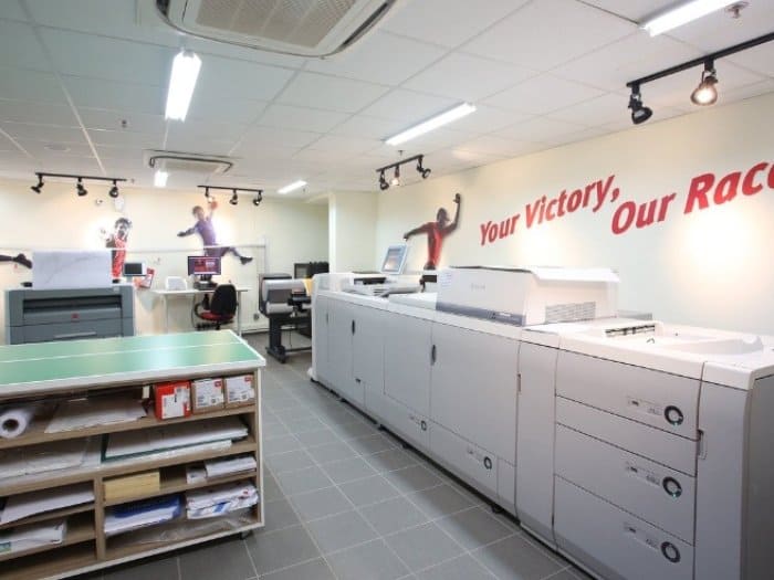 Mẫu thiết kế cửa hàng photocopy 03