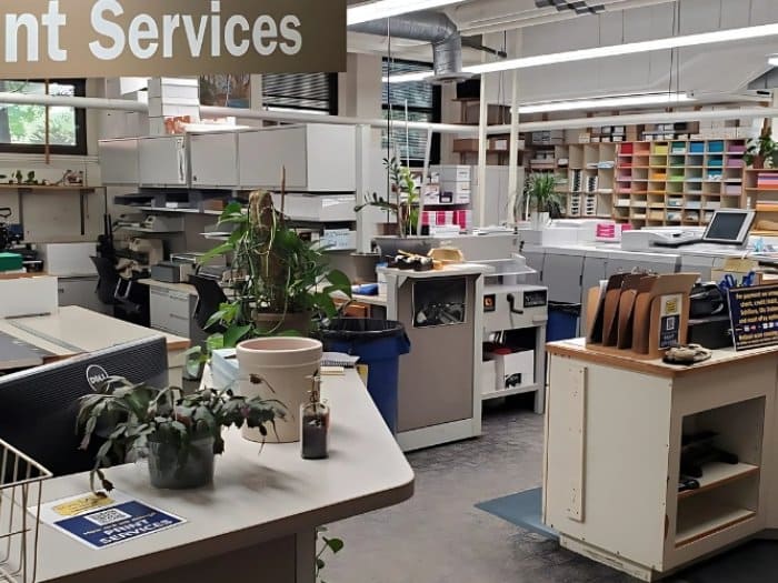 Mẫu thiết kế cửa hàng dịch vụ photocopy 08