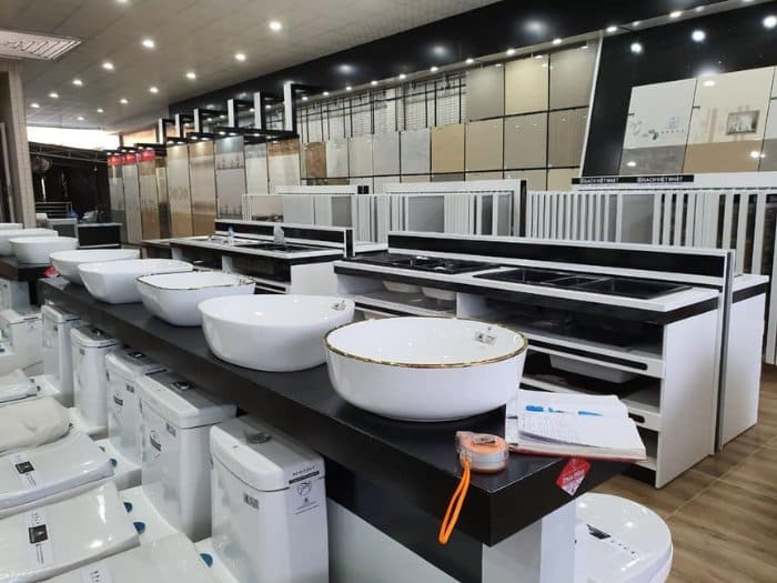 Mẫu thiết kế showroom vật liệu xây dựng 07