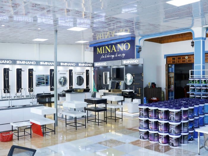 Mẫu thiết kế showroom bán vật liệu xây dựng 13