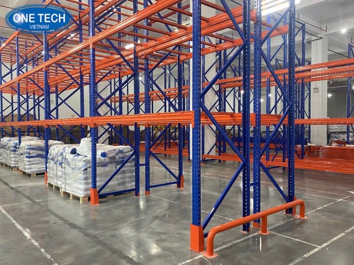 Kệ Double Deep dành cho kho quy mô vừa