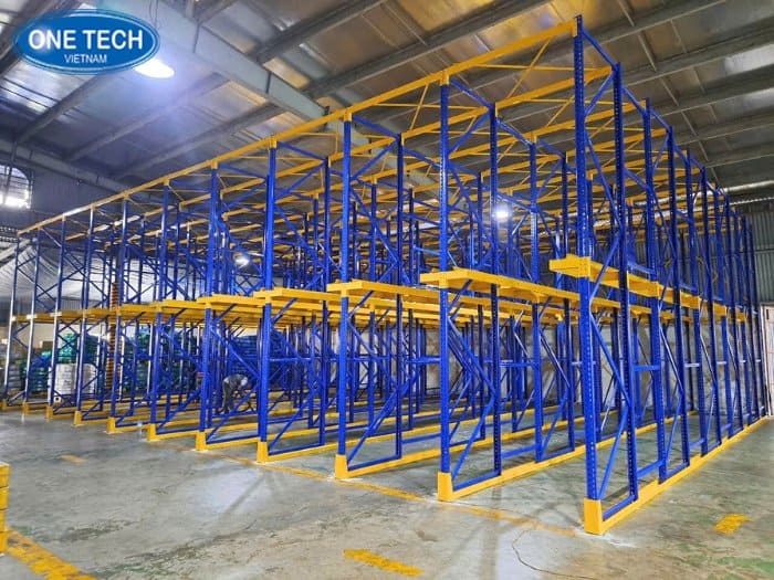 Kệ Drive In - Giải pháp tiết kiệm sàn đến 70%