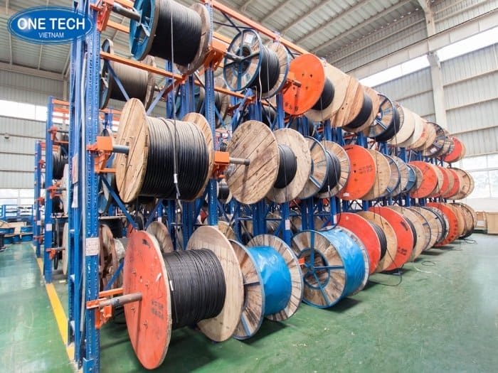 Kệ kho để cuộn cáp điện chuyên dụng