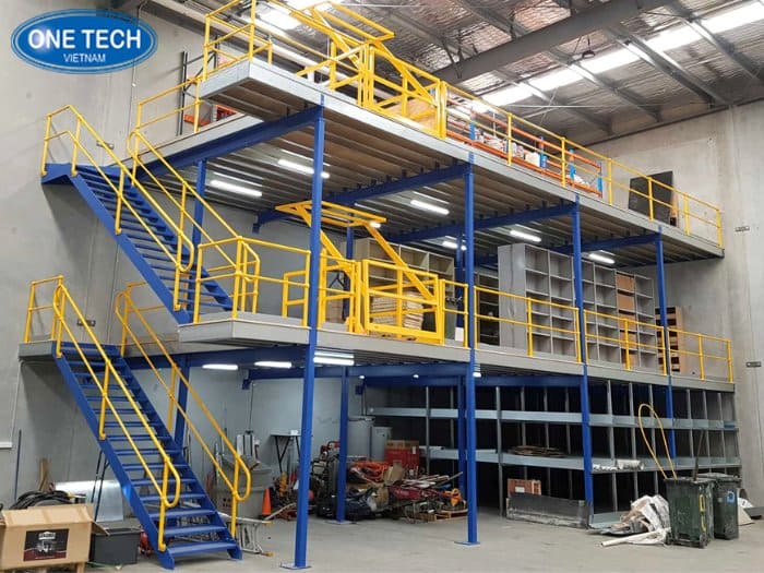 Kệ sàn Mezzanine - Mở rộng không gian cho kho