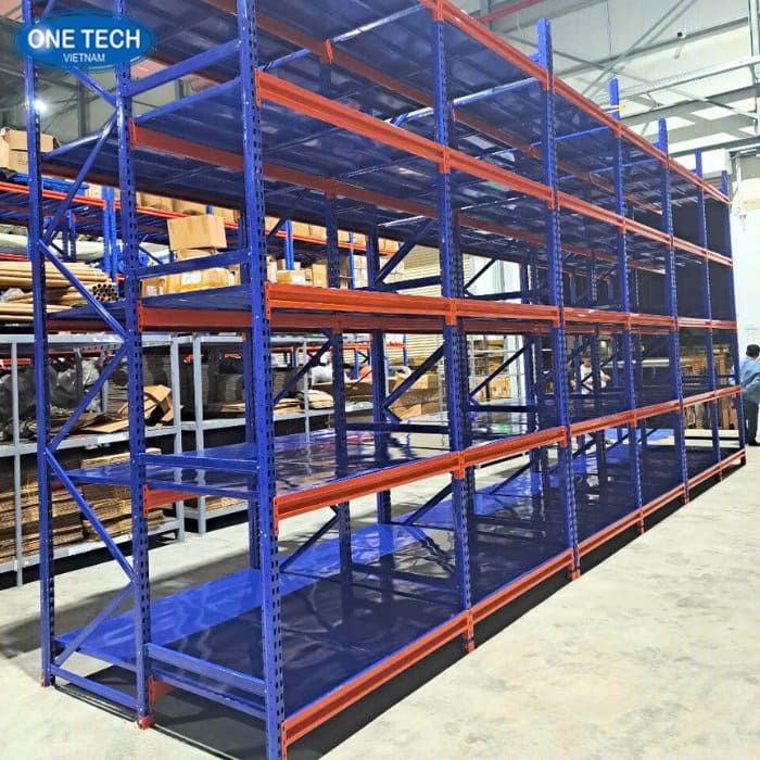 Kệ trung tải 6 chân 2m