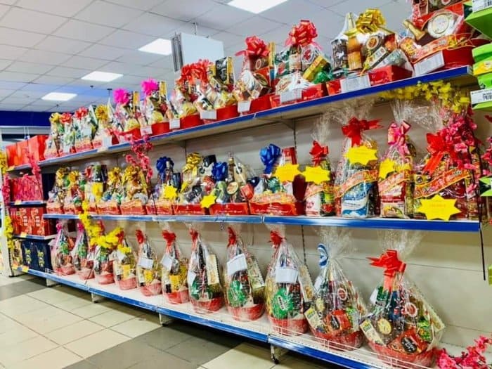 Kinh doanh giỏ quà Tết, lượng khách hàng lớn