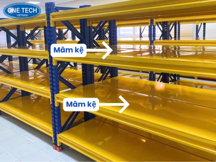 Mâm tầng phụ kiện kệ trung tải đa dạng chất liệu