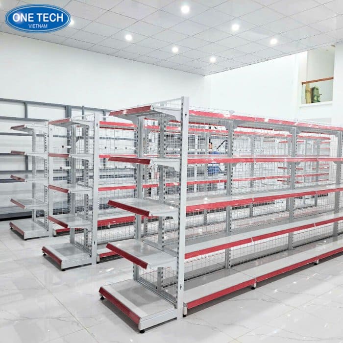 One Tech Group - Đơn vị sản xuất mọi bộ phận kệ siêu thị