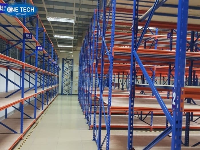 One Tech Group - Sản xuất kệ trung tải lót ván đẹp