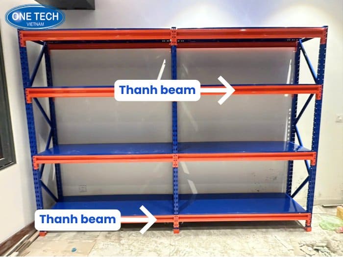Thanh beam nâng đỡ và phân bổ trọng lực đồng đều