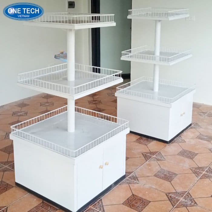 Ứng dụng thực tế của kệ sắt hình vuông