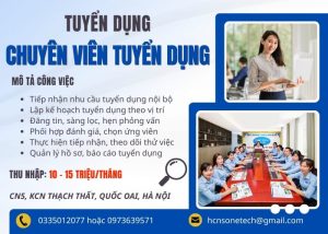 Tuyển dụng chuyên viên tuyển dụng