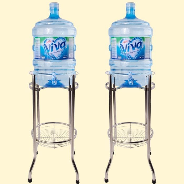 Kệ inox để bình nước