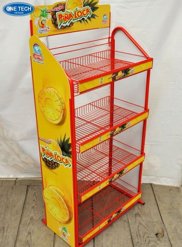 Kê 4 tầng để đồ tiện lợi