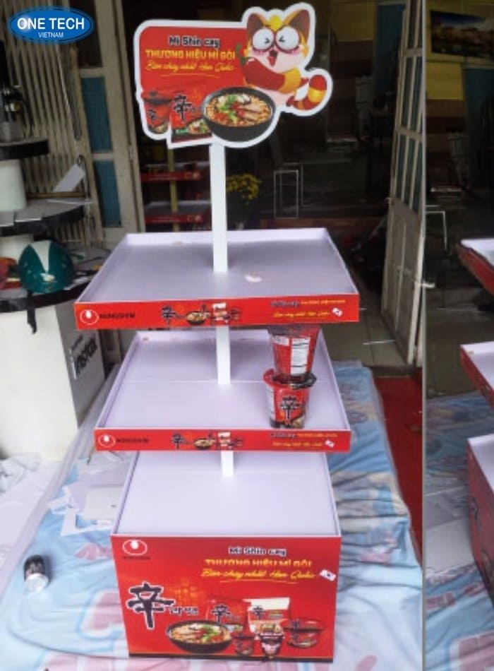 Kệ hình vuông 3 tầng