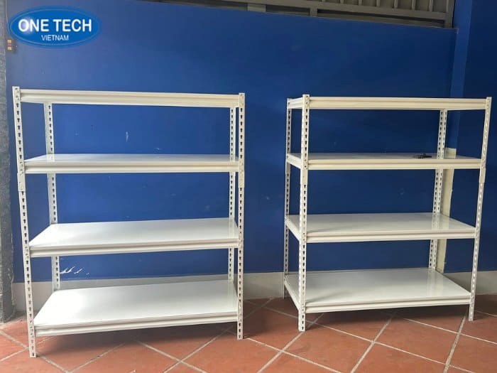 Kệ sắt V cài thông minh, thẩm mỹ cao