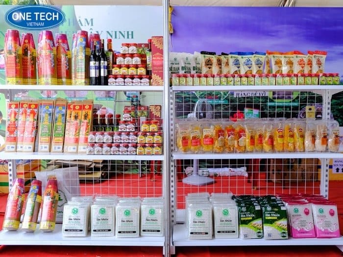 Kệ siêu thị 3 tầng nhỏ gọn