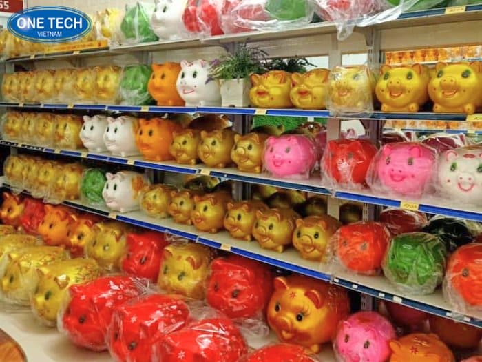 Kệ lưng lưới để heo đất