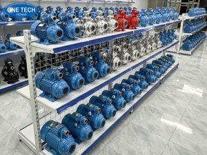 Kệ siêu thị trưng bày máy bơm nước chuyên nghiệp