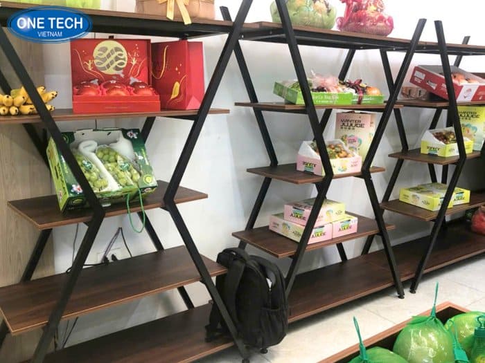 Kệ để nông sản thiết kế riêng