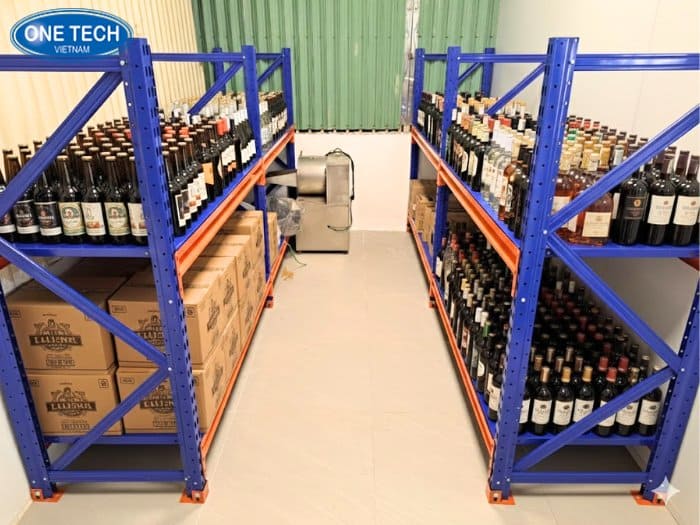 Kệ kho ngành bia rượu tải trọng cao