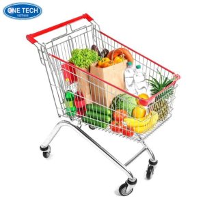 Xe đẩy siêu thị ở Hà Nội thiết kế tiện lợi