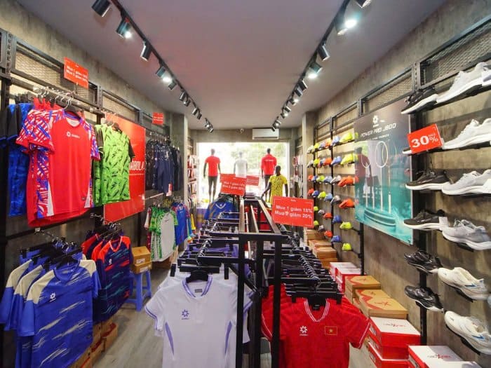 Bật mí 7 kinh nghiệm thiết kế cửa hàng thể thao