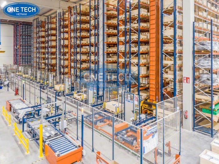Kệ ASRS tự động phức tạp