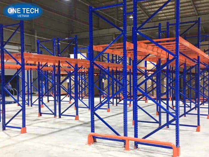 Kệ Double Deep - Kệ kho xưởng 1000m2 phổ biến