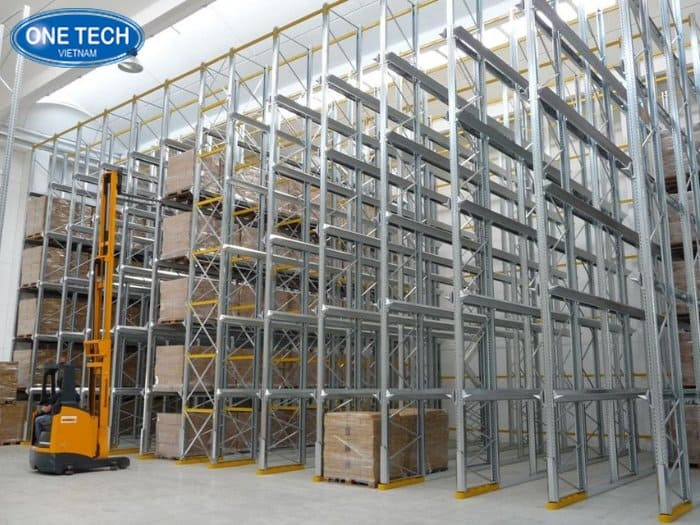 Kệ Drive In - Giải pháp lưu trữ mật độ cao cho hàng đồng nhất