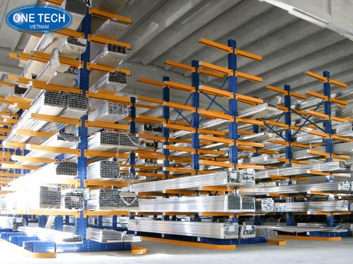 Kệ tay đỡ lưu trữ hàng hóa dài